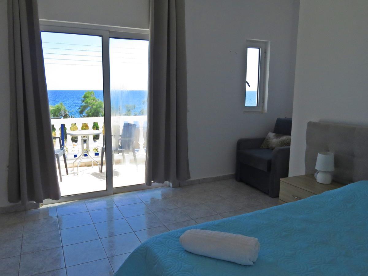 Loukas Beach Rooms Kiotari Luaran gambar