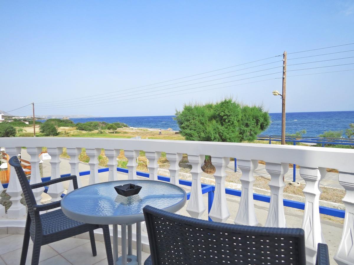 Loukas Beach Rooms Kiotari Luaran gambar