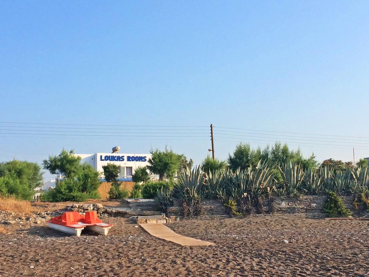 Loukas Beach Rooms Kiotari Luaran gambar