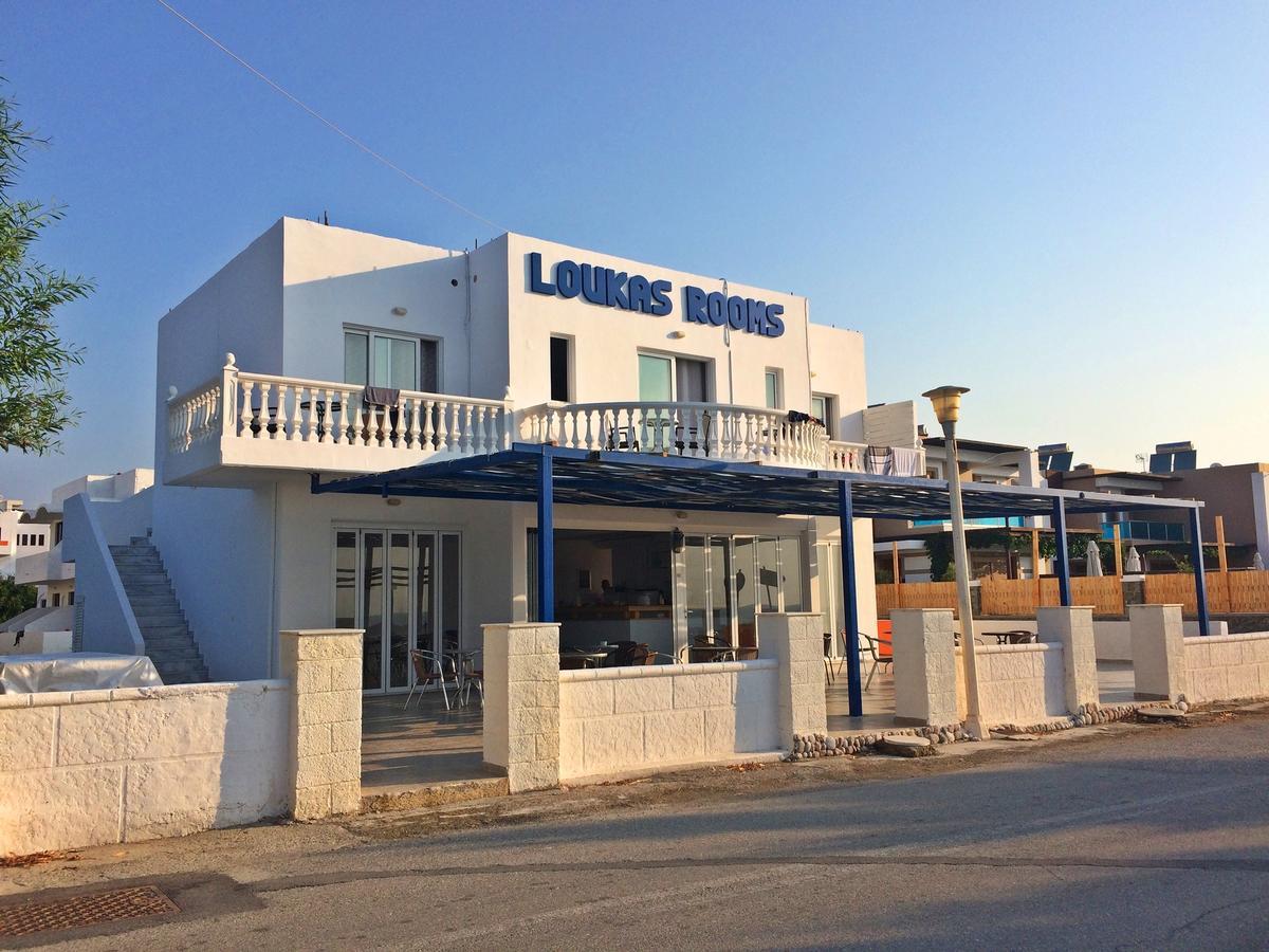 Loukas Beach Rooms Kiotari Luaran gambar